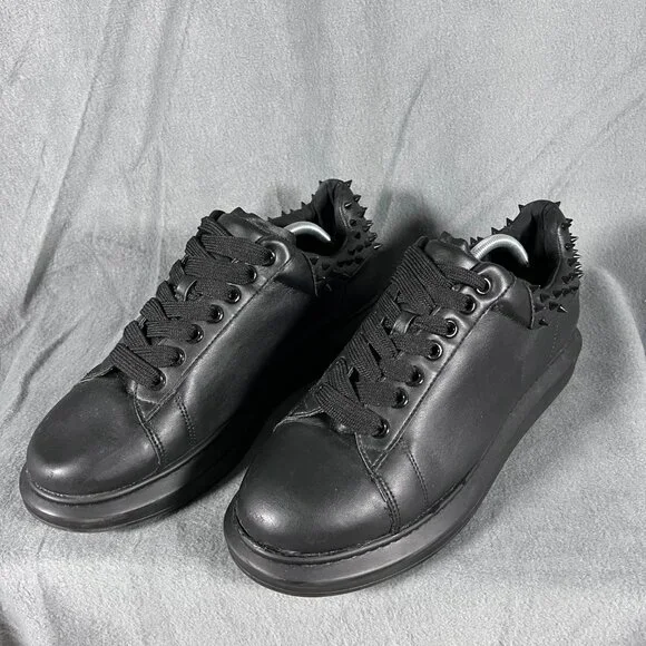 STEVE MADDEN mens sz 13 Black FROSTING Shoes SOLD OUT - Picture 2 of 8